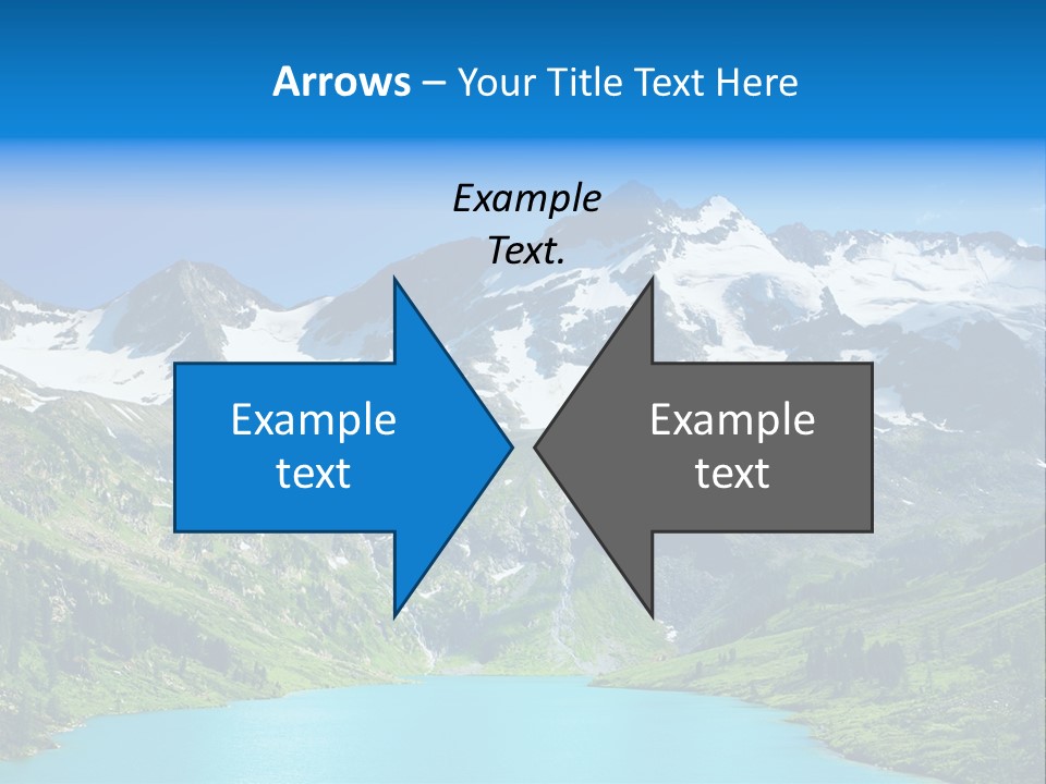 Beautiful Mountain PowerPoint Template