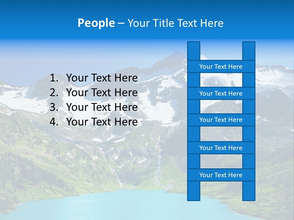 Beautiful Mountain PowerPoint Template