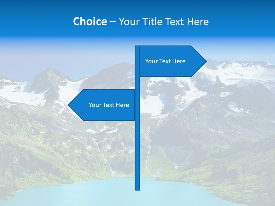 Beautiful Mountain PowerPoint Template