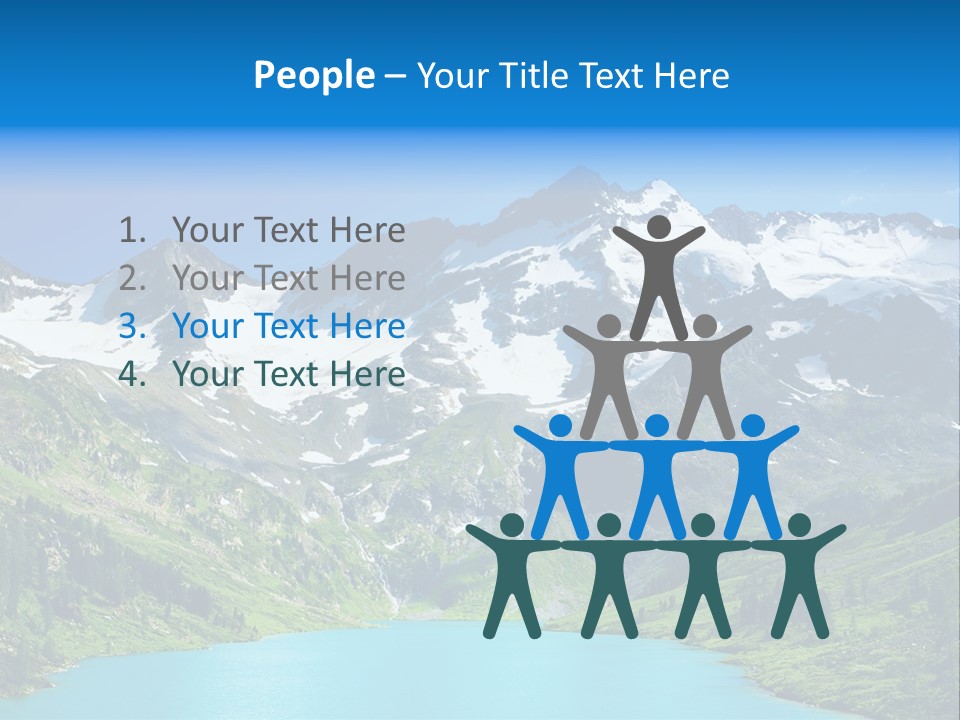 Beautiful Mountain PowerPoint Template