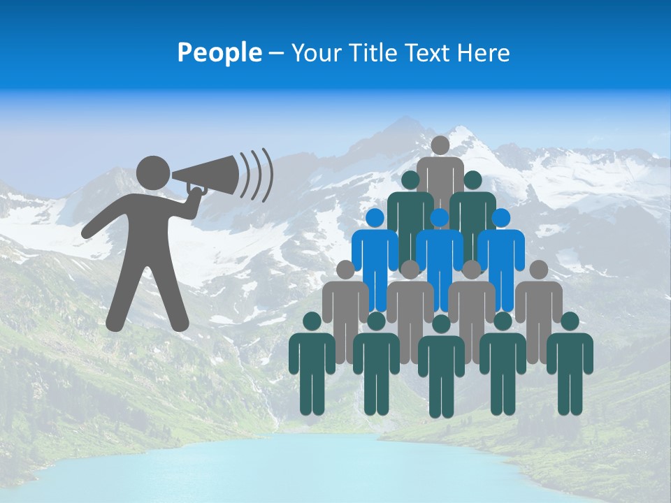 Beautiful Mountain PowerPoint Template