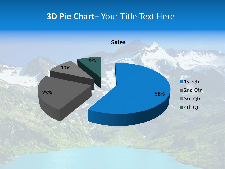 Beautiful Mountain PowerPoint Template