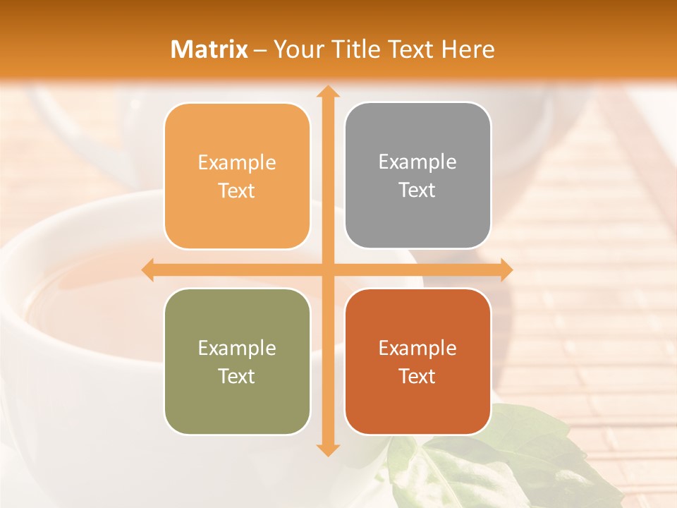 Healthy Pastry Mug PowerPoint Template