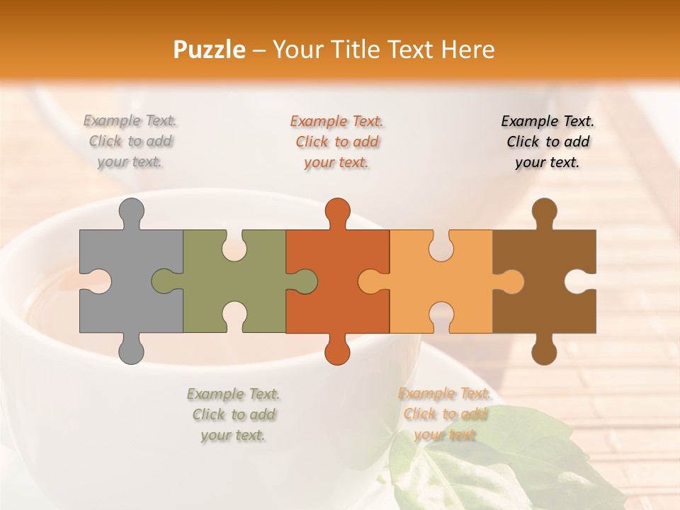 Healthy Pastry Mug PowerPoint Template