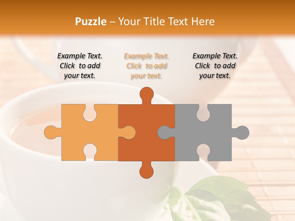 Healthy Pastry Mug PowerPoint Template