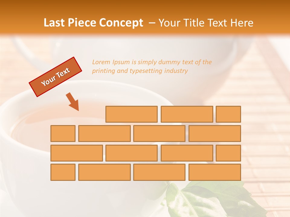 Healthy Pastry Mug PowerPoint Template