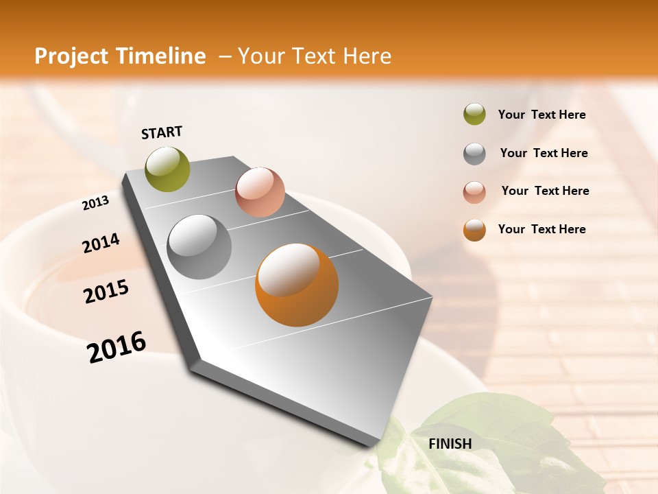 Healthy Pastry Mug PowerPoint Template