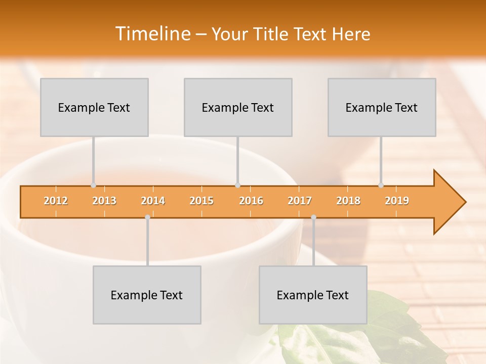 Healthy Pastry Mug PowerPoint Template