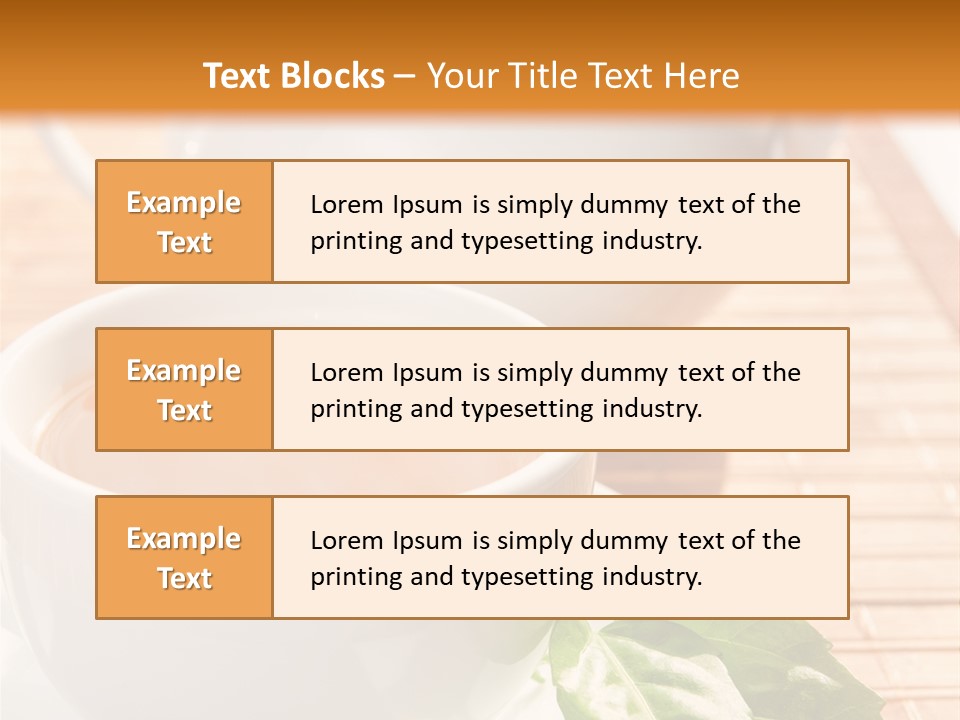 Healthy Pastry Mug PowerPoint Template