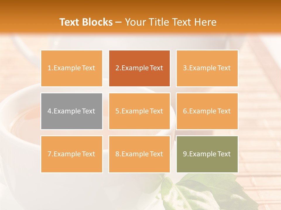 Healthy Pastry Mug PowerPoint Template