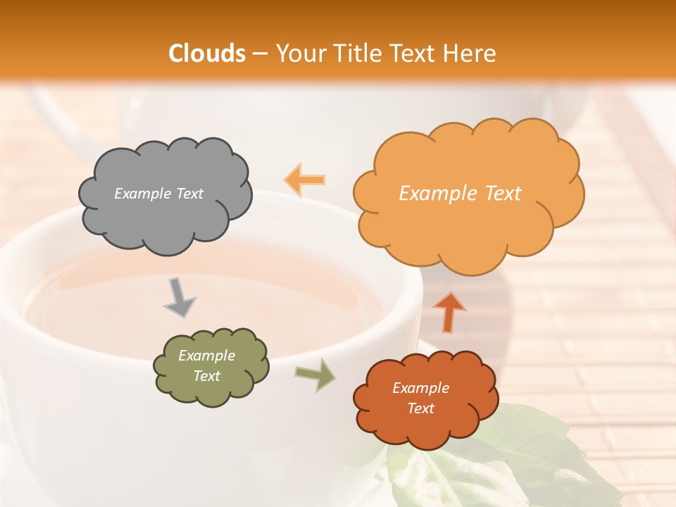 Healthy Pastry Mug PowerPoint Template