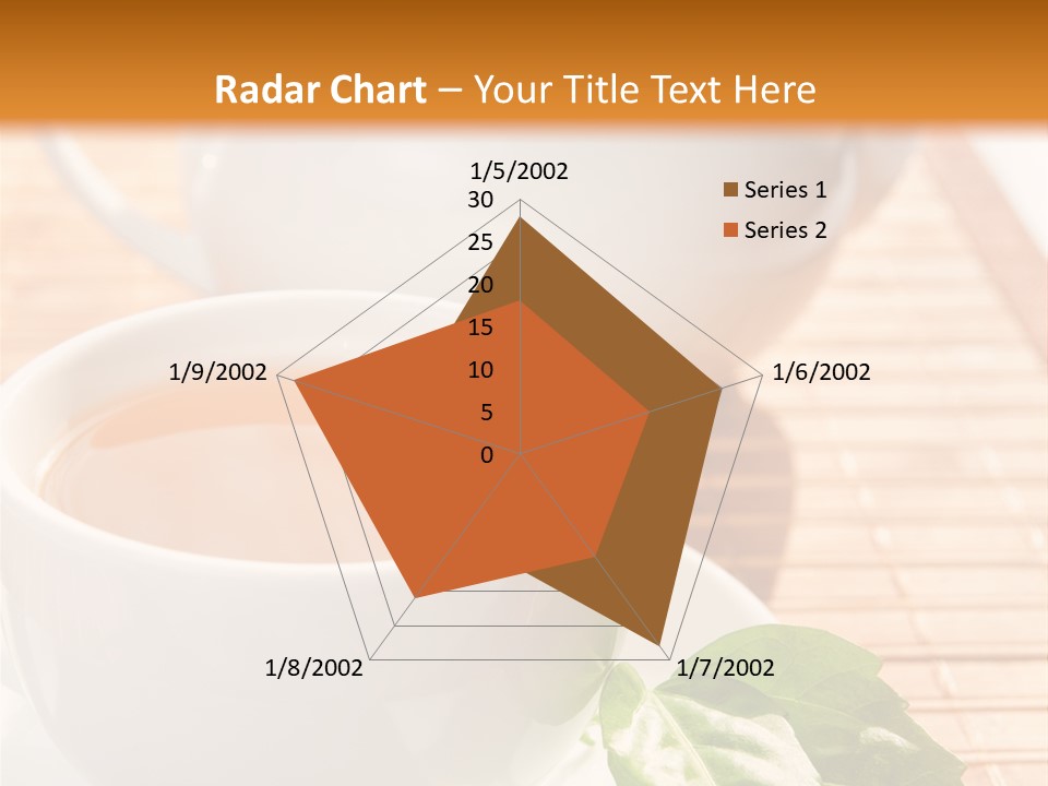 Healthy Pastry Mug PowerPoint Template
