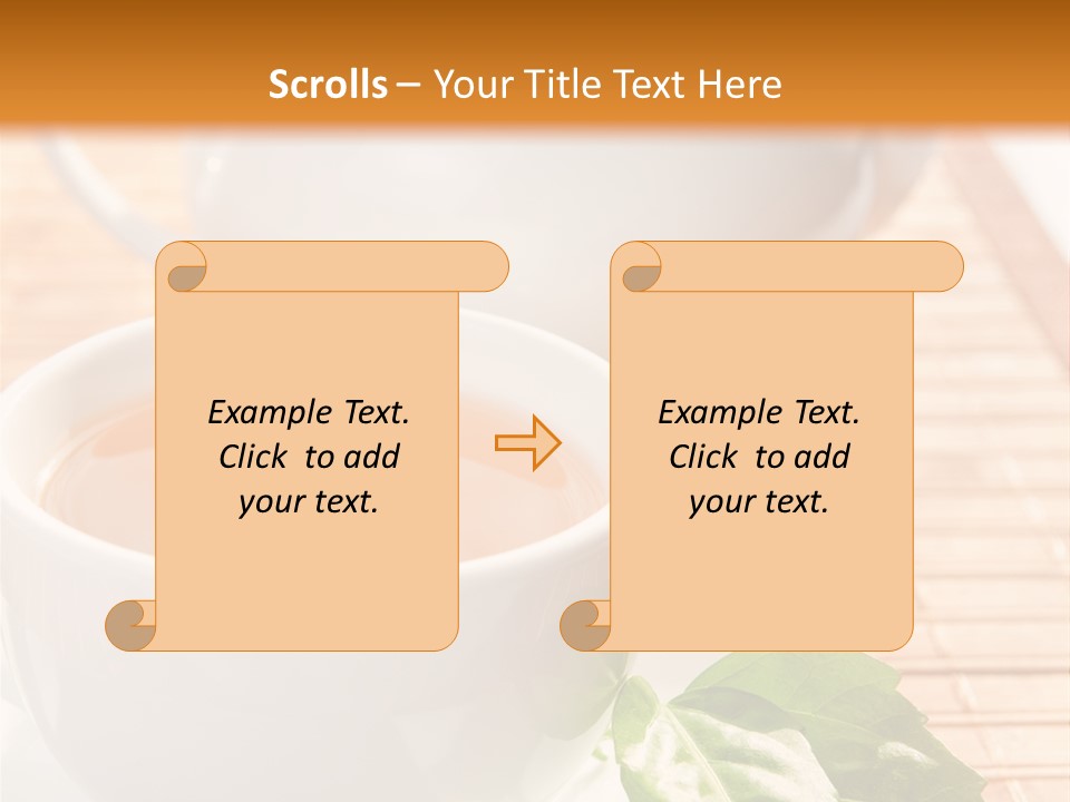 Healthy Pastry Mug PowerPoint Template