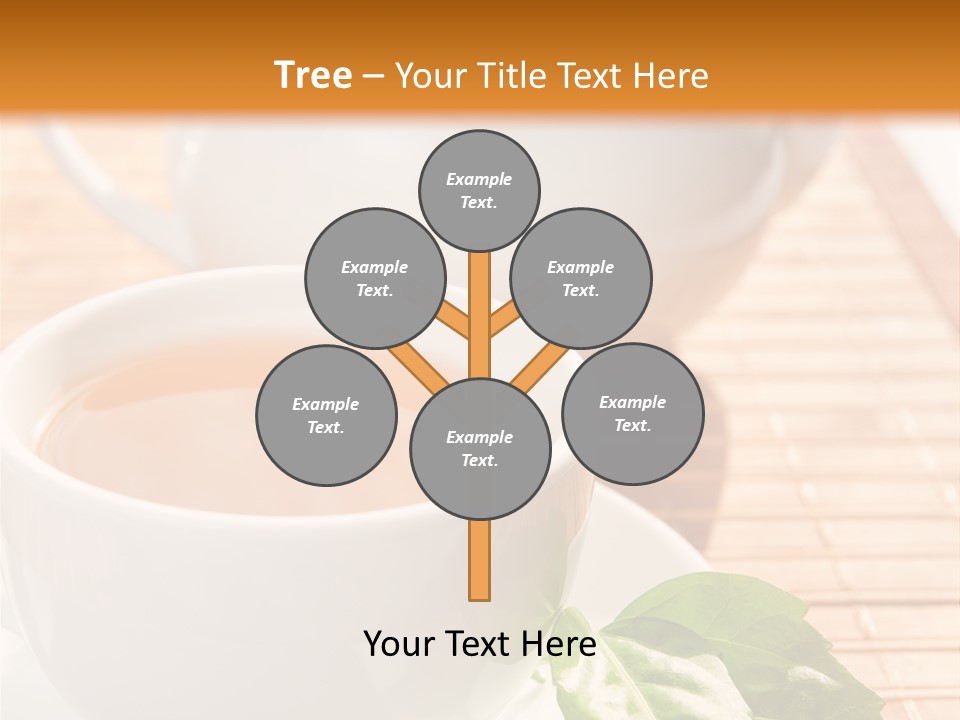 Healthy Pastry Mug PowerPoint Template