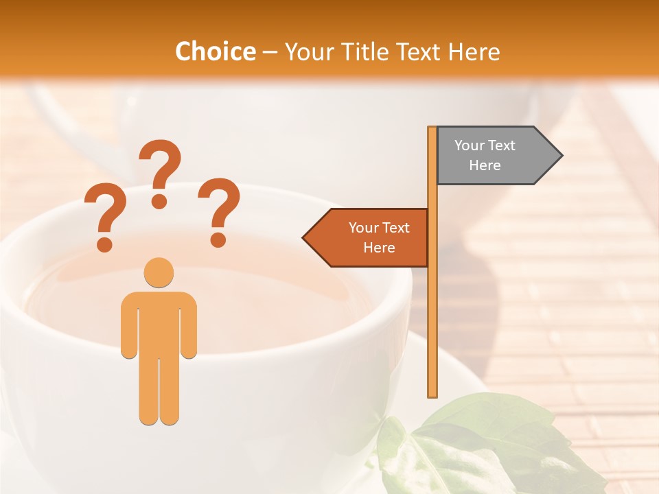 Healthy Pastry Mug PowerPoint Template