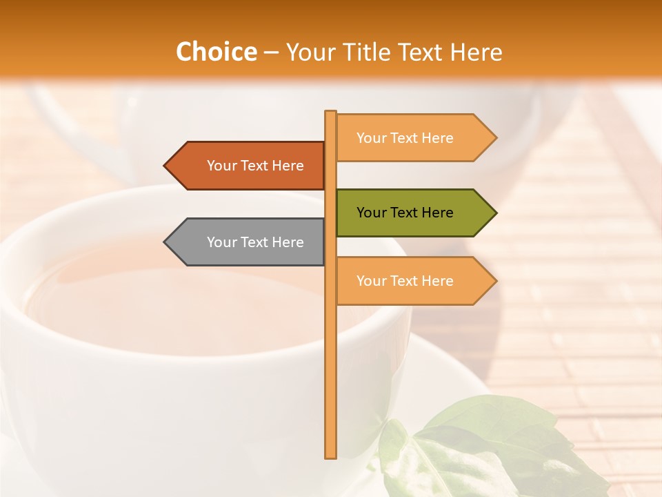 Healthy Pastry Mug PowerPoint Template