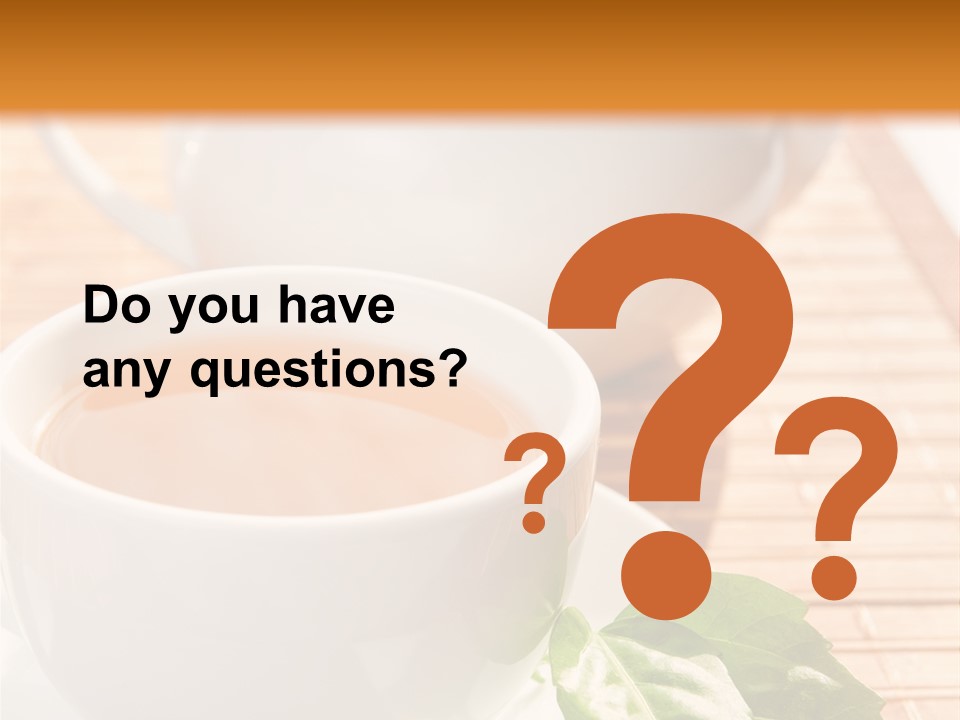 Healthy Pastry Mug PowerPoint Template