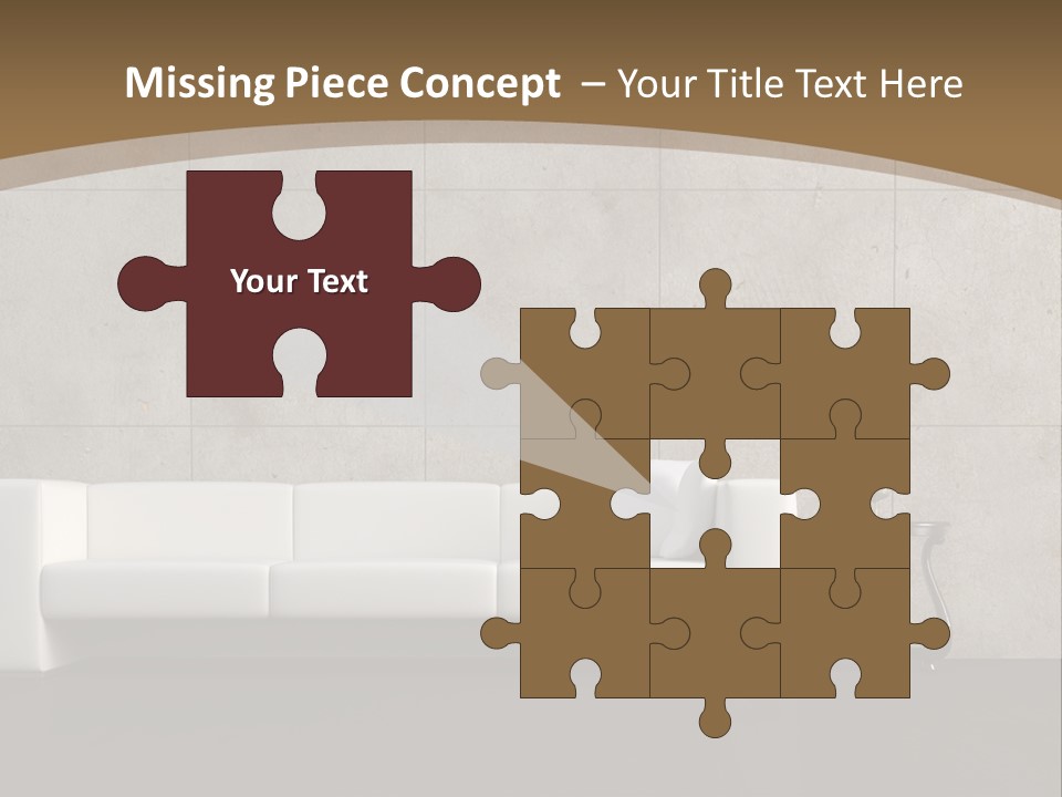 Modern Abstract Canvas Art PowerPoint Template