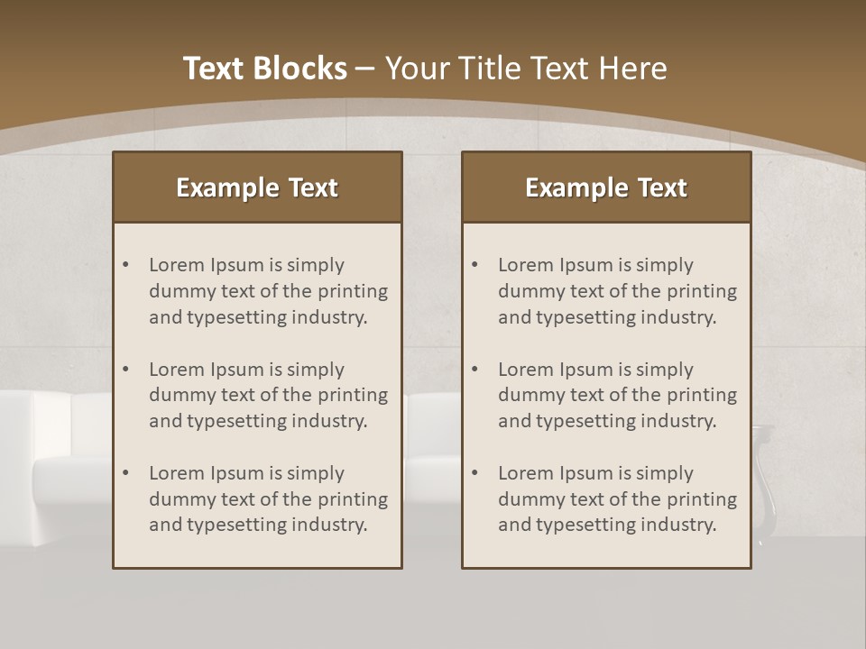 Modern Abstract Canvas Art PowerPoint Template