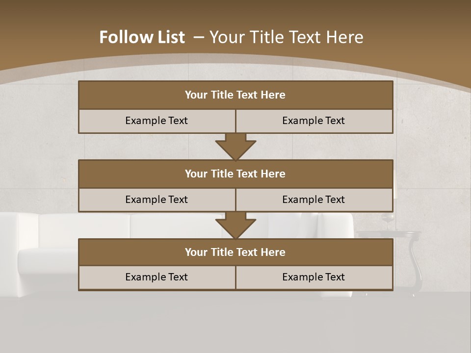 Modern Abstract Canvas Art PowerPoint Template