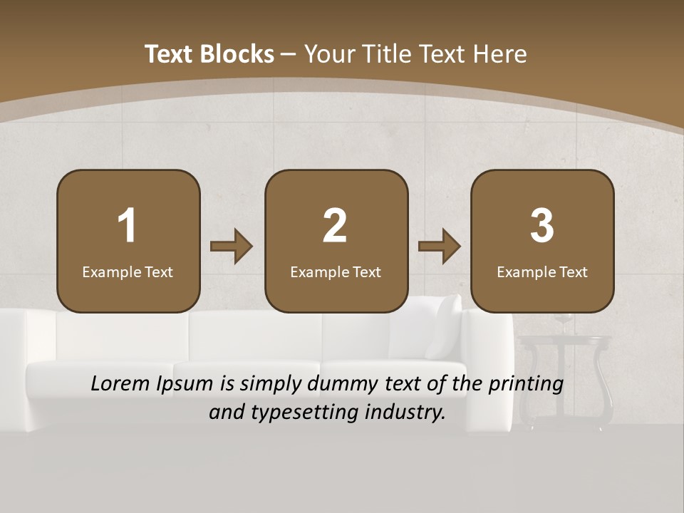 Modern Abstract Canvas Art PowerPoint Template