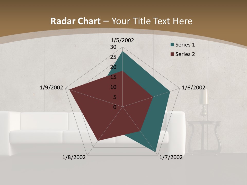 Modern Abstract Canvas Art PowerPoint Template