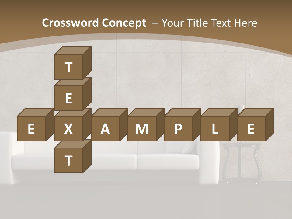 Modern Abstract Canvas Art PowerPoint Template