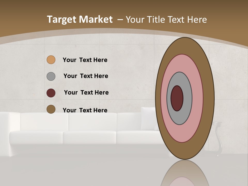 Modern Abstract Canvas Art PowerPoint Template