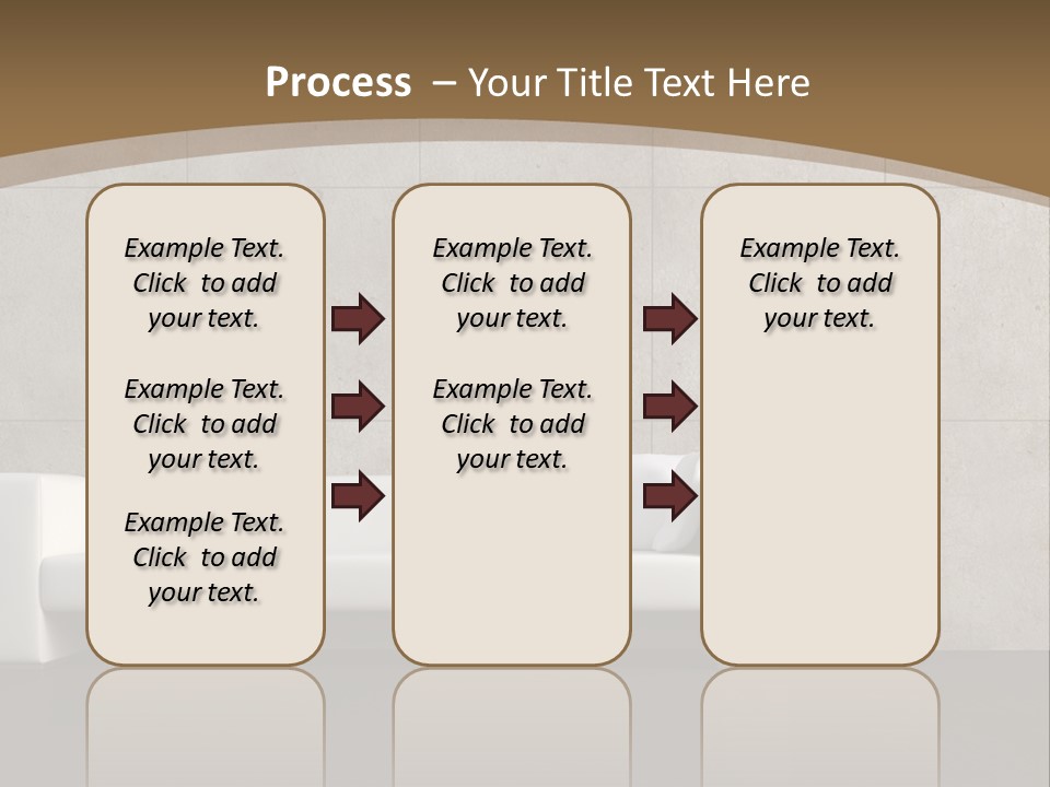 Modern Abstract Canvas Art PowerPoint Template