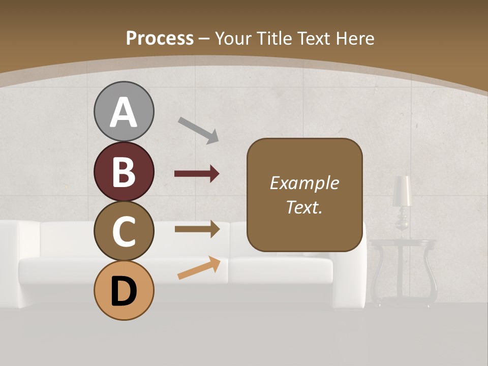 Modern Abstract Canvas Art PowerPoint Template
