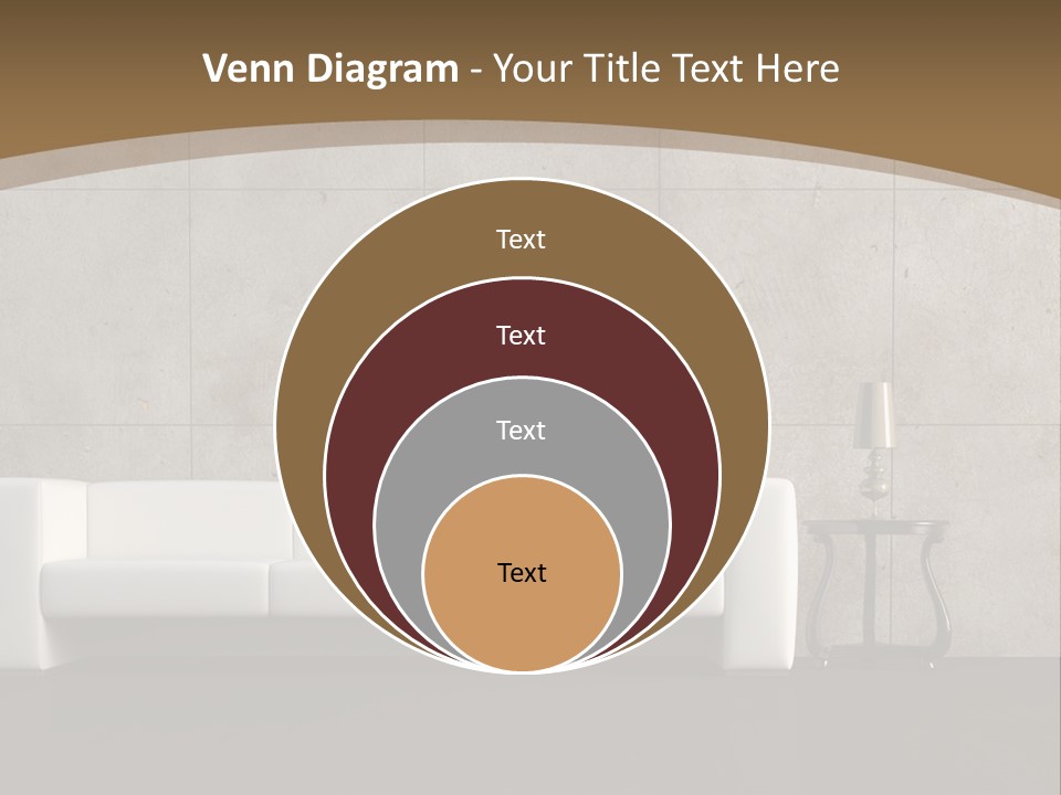 Modern Abstract Canvas Art PowerPoint Template