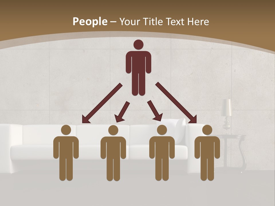 Modern Abstract Canvas Art PowerPoint Template