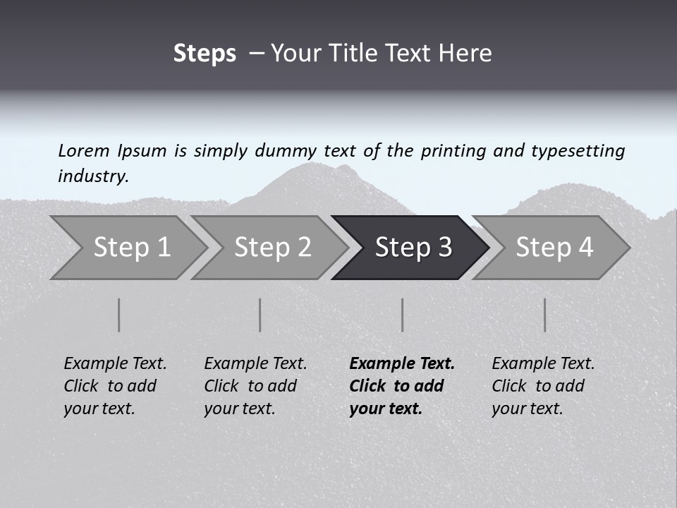 Thar Coal Mine PowerPoint Template