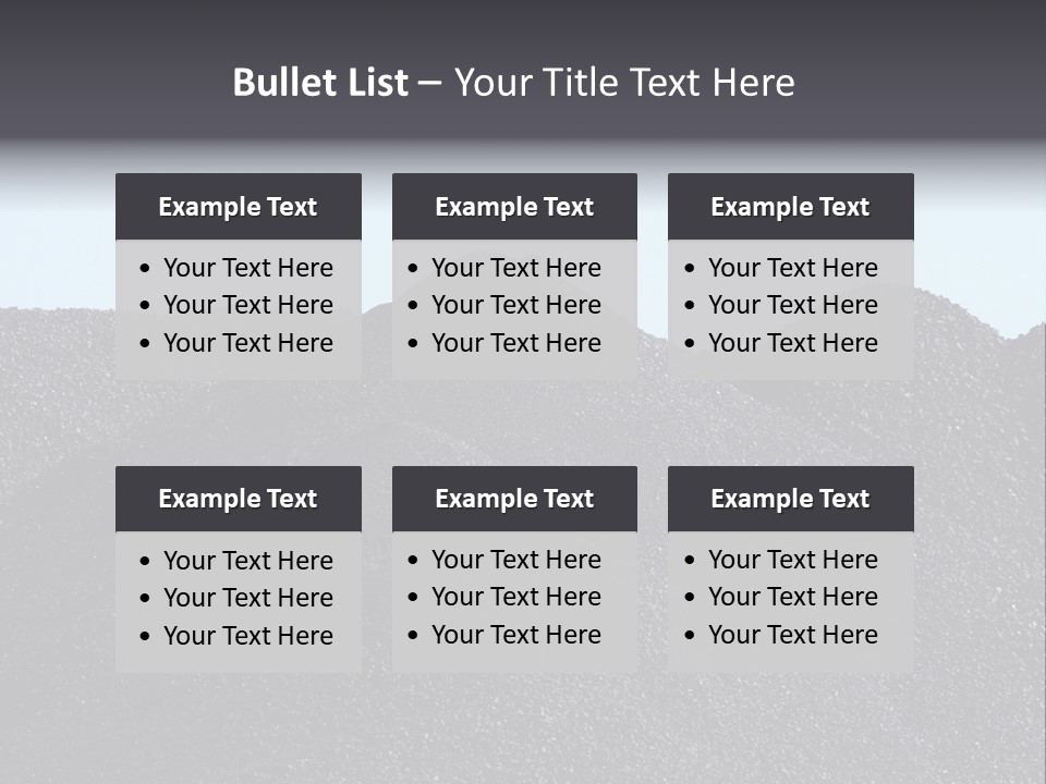 Thar Coal Mine PowerPoint Template