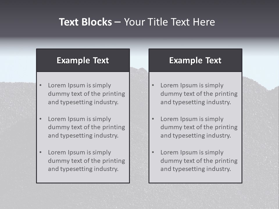 Thar Coal Mine PowerPoint Template