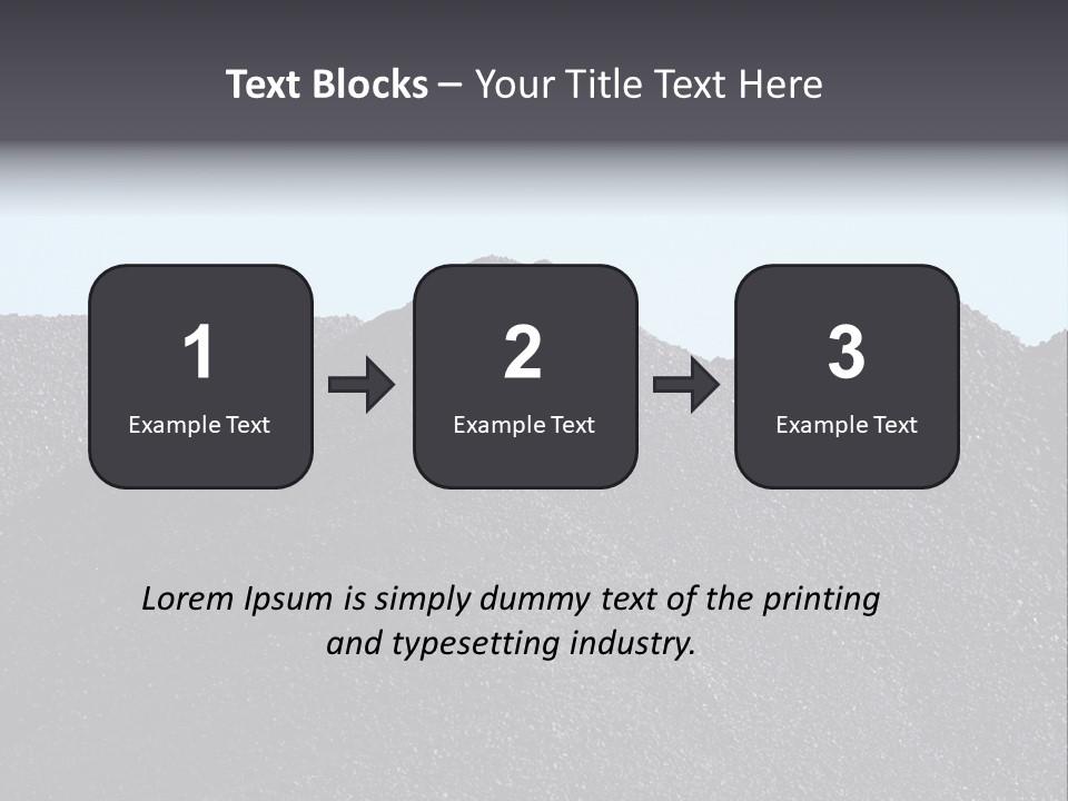 Thar Coal Mine PowerPoint Template