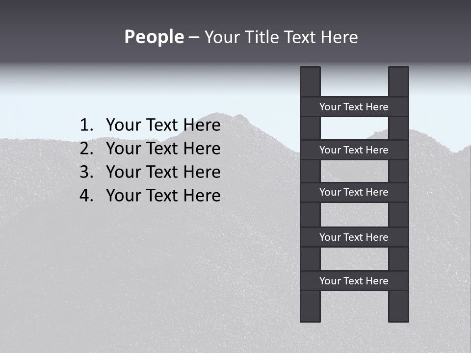 Thar Coal Mine PowerPoint Template