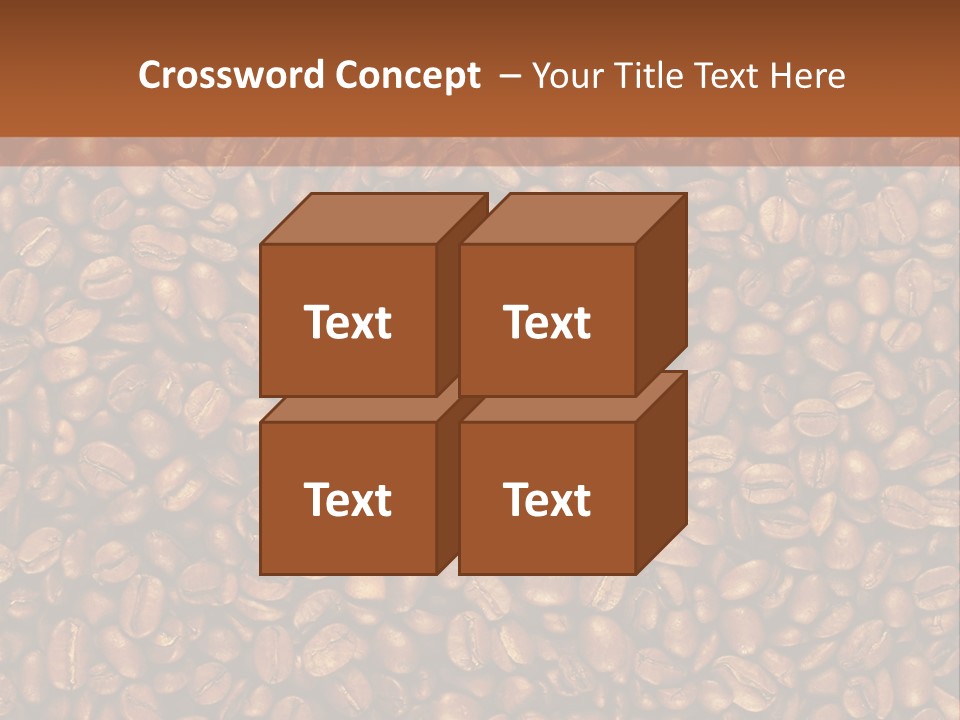 Canvas Coffee Smoke PowerPoint Template
