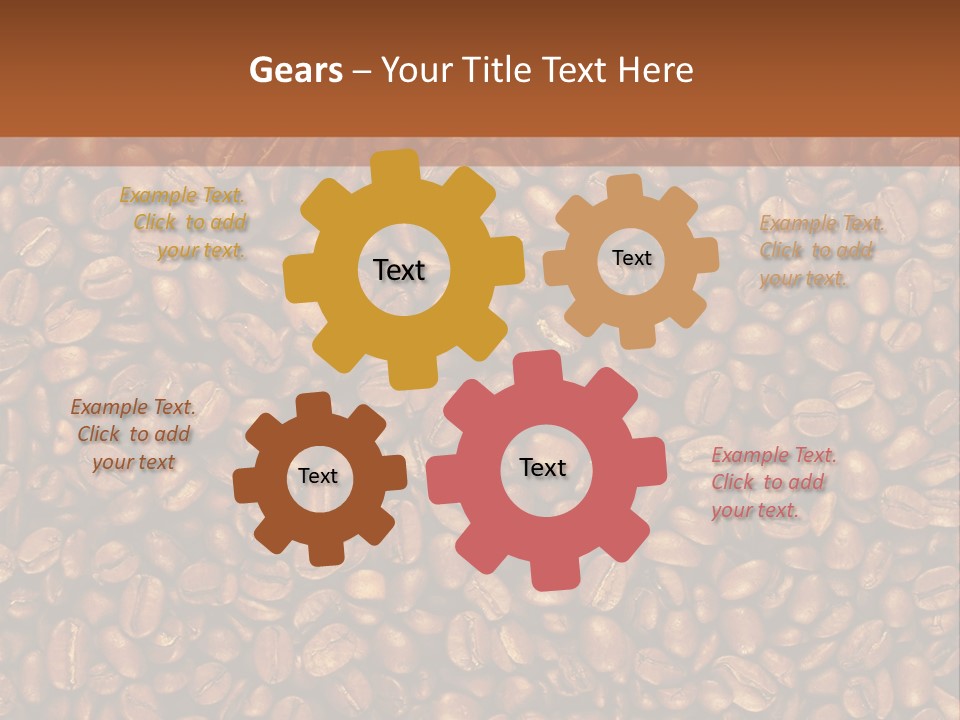 Canvas Coffee Smoke PowerPoint Template