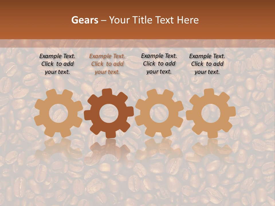 Canvas Coffee Smoke PowerPoint Template