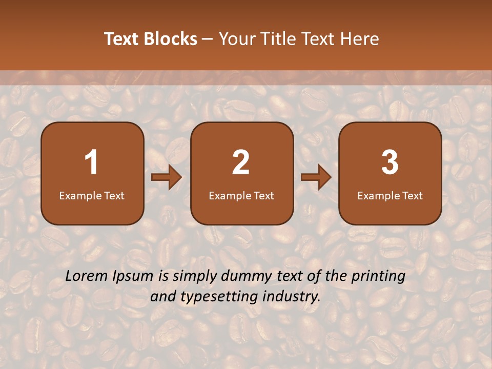 Canvas Coffee Smoke PowerPoint Template