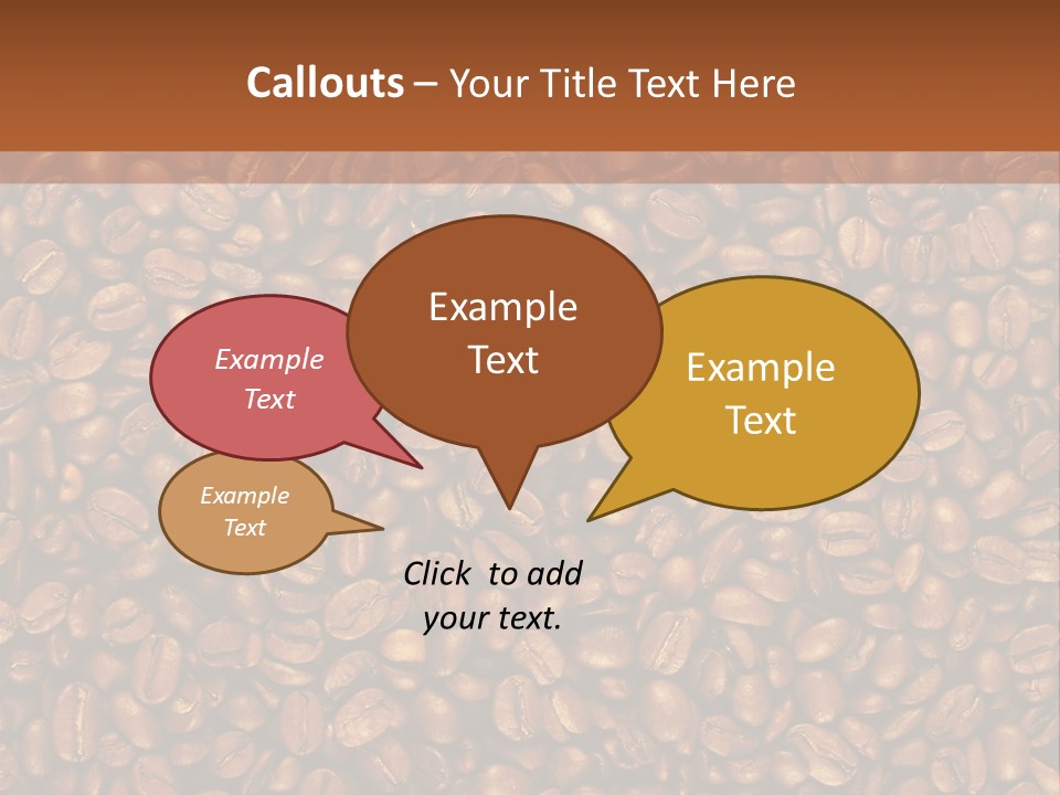 Canvas Coffee Smoke PowerPoint Template