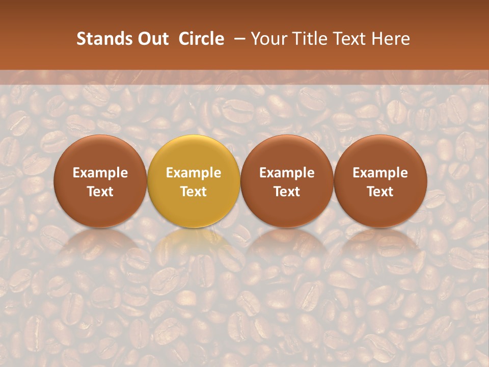 Canvas Coffee Smoke PowerPoint Template