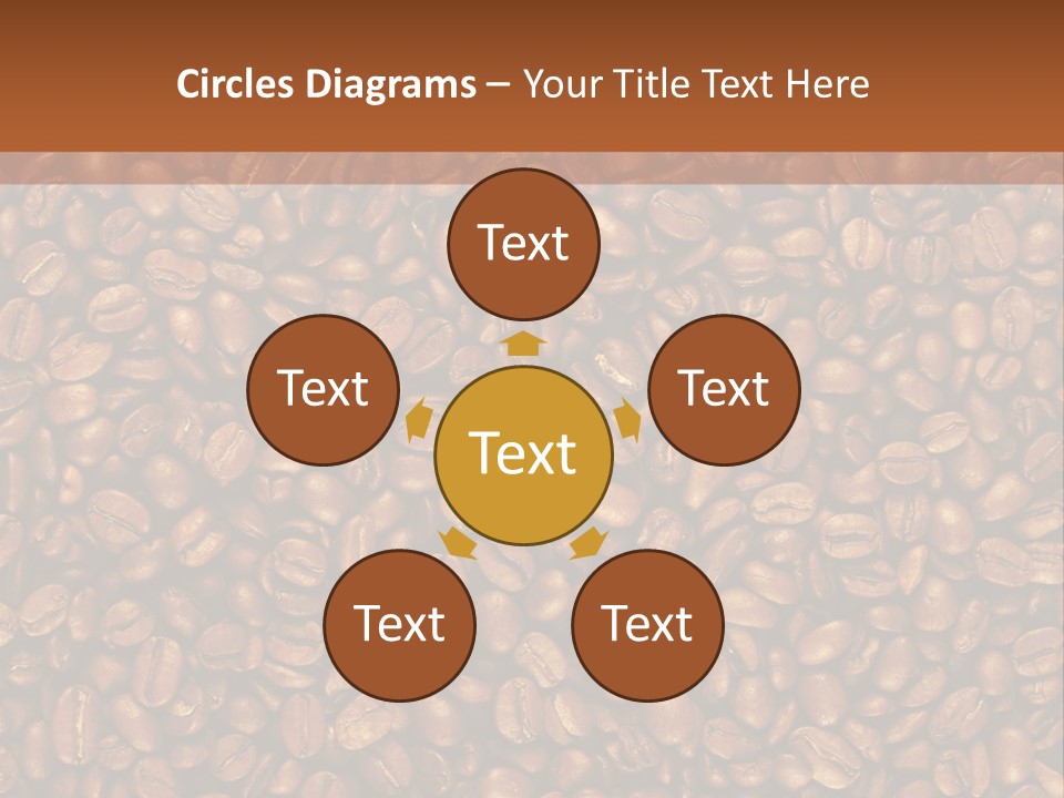 Canvas Coffee Smoke PowerPoint Template