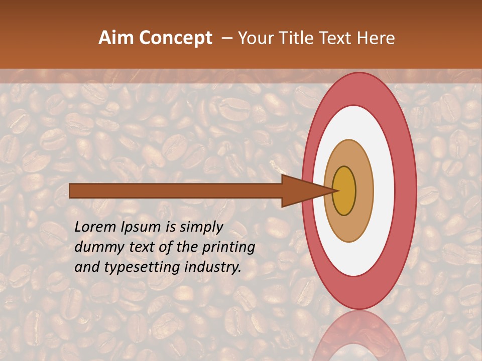 Canvas Coffee Smoke PowerPoint Template