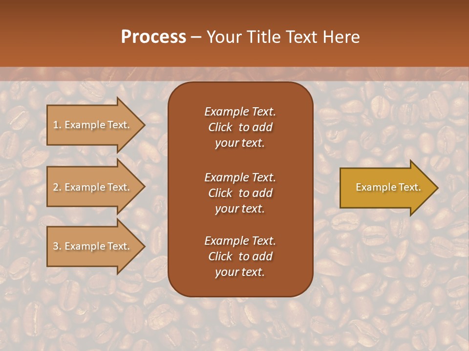 Canvas Coffee Smoke PowerPoint Template