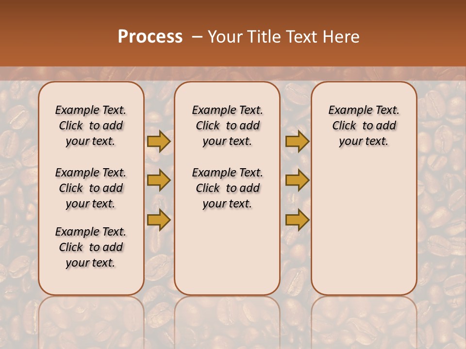 Canvas Coffee Smoke PowerPoint Template