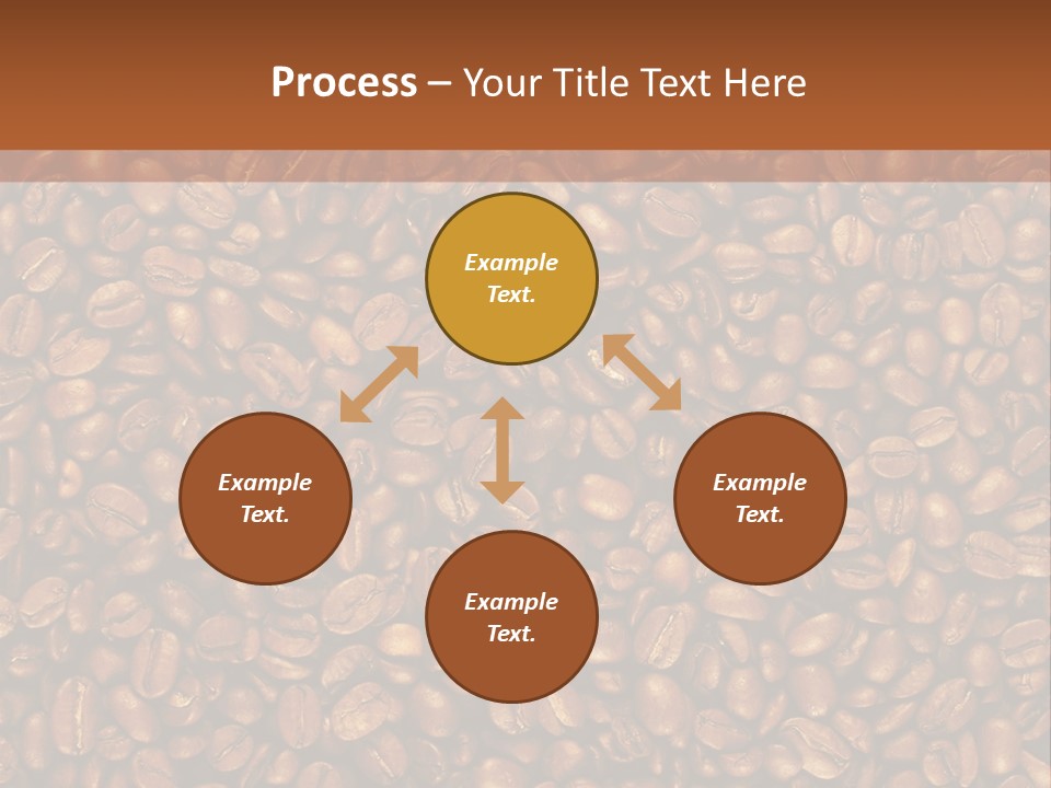 Canvas Coffee Smoke PowerPoint Template