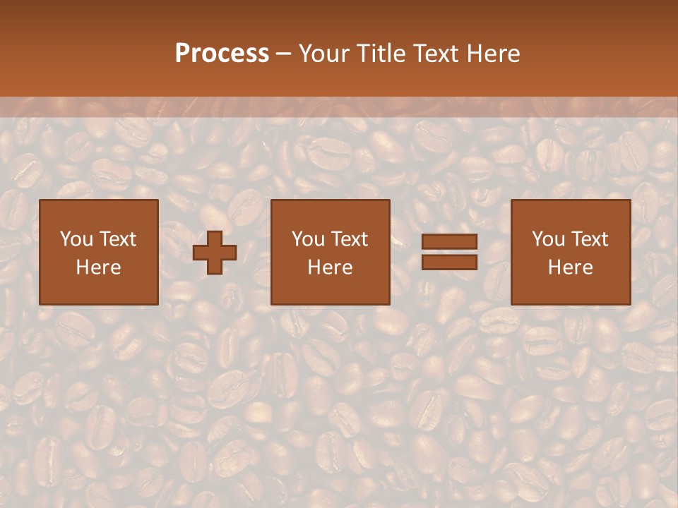 Canvas Coffee Smoke PowerPoint Template
