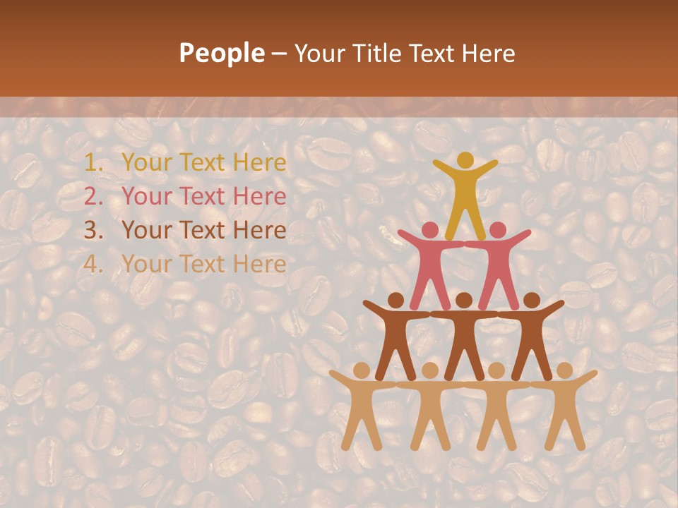 Canvas Coffee Smoke PowerPoint Template